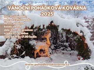 ❄️ VÁNOČNÍ POHÁDKOVÁ KOVÁRNA ❄️ Pohádková kovárna vás letos opět zve na jedinečnou výstavu plnou vánoční atmosféry a...